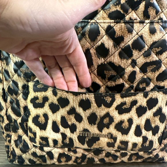 Steve Madden Leopard Print kimmy tote. main image 10